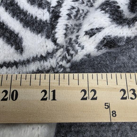 Lucky Brand Sweater Womens Medium Geometric Atzec Crewneck Pullover Soft Knit - Picture 5 of 16